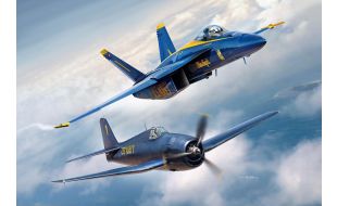 Revell 1/72 Scale Blue Angels 80th Anniversary Gift Set Model Kit