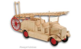 Match Craft Fire Engine circa 1930 Matchstick Kit