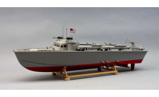 Dumas 1/30 Scale PT-212 Higgins MTB Preformed Hull Model Boat Kit