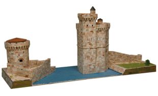 Aedes Ars La Rochelle Harbour Towers Architectural Model Kit