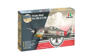 Italeri 1/72 Scale Focke-Wulf Fw 190 A-8/F Aces Model Kit