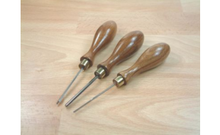 Unimat Wood Turning Gouges pack of 3 162141