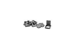 Occre 9mm x 9mm Gun Ports (Pack of 3)