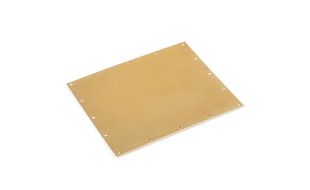 Occre Brass Plate 55mm x 47mm x 0.3mm (Pack of 10)