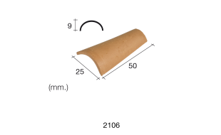 Aedes Ars Arabian Red Roof Tile 25 x 50 x 9 (Pack of 25 Tiles)