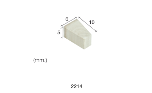 Aedes Ars Large Arch Segment 6 x 10 x 5 (Pack of 50 Bricks)