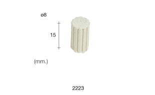 Aedes Ars Small Greek Column 8 x 15 (Pack of 50 Columns)