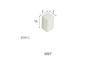 Aedes Ars Small Square Column 7 x 7 x 15 (Pack of 50 Columns)
