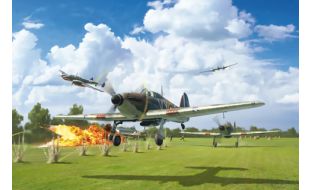 Italeri 1/48 Scale Hurricane MK.I Battle of Britain 80th Model Kit