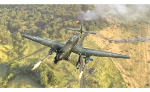 Italeri 1/48 Scale Junker Ju-87 G-1 Stuka Kanonenvogel Model Kit