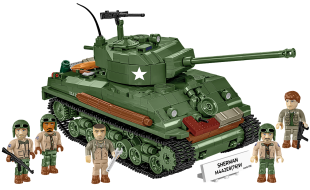 Cobi 1/35 Scale Sherman M4A2E8(76)W Model Kit