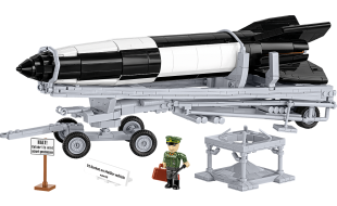 Cobi 1/35 Scale V2 Rocket on Meiller Vehicle - Executive Edition Model Kit