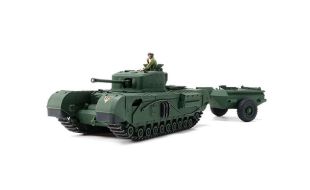 Tamiya 1/48 Scale Churchill Mk.VII Crocodile Model Kit
