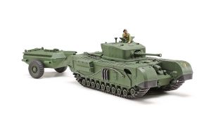 Tamiya 1/48 Scale Churchill Mk.VII Crocodile Model Kit