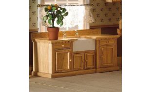 Smallbone sink unit with Belfast sink for 12th Scale Dolls House