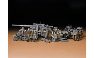 Tamiya 1/35 Scale German 88mm Gun Flak 36 37 Model Kit