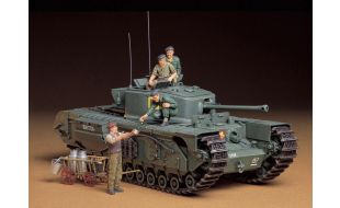 Tamiya 1/35 Scale British Infantry Tank Mk.IV Churchill Mk.VII Model Kit