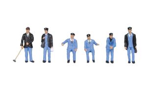 Branchline 1950s Train Crew Figures OO Gauge