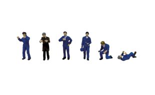 Branchline Garage Staff and Fitters 36-422 OO Gauge