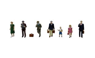 Branchline Post-War Figures Set A OO Gauge
