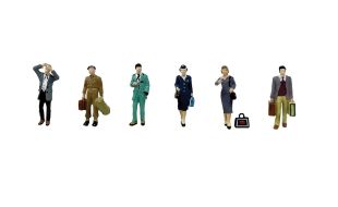 Branchline Post-War Figures Set C OO Gauge