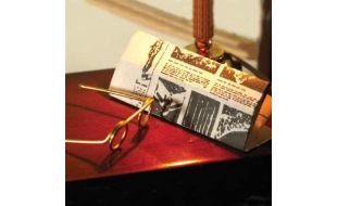Daily Newspaper & Spectacles for 12th Scale Dolls House