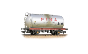 Branchline BR 45T TTA Tank Wagon 'Fina' Silver [W] OO Gauge