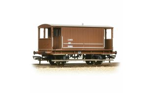 Branchline Midland Railway 20T Brake Van Without Duckets LMS Bauxite OO Gauge