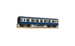 Branchline LMS 57ft 'Porthole' Second Corridor BR Blue & Grey 452A OO Gauge