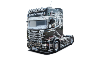 Italeri 1/24 Scania R730 Streamline Show Truck Model Kit