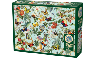 Cobble Hill Fruit And Flutterbies 1000 Piece Jigsaw