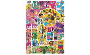 Cobble Hill Doodlecats 1000 Piece Jigsaw