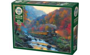 Cobble Hill Smoky Train 1000 Piece Jigsaw