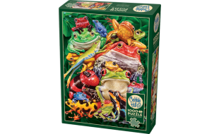 Cobble Hill Frog Business 1000 Piece Jigsaw