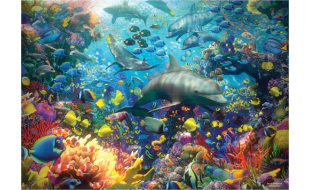 Cobble Hill Vibrant Sea 1000 Piece Jigsaw