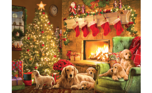 Cobble Hill Cozy Fireplace 1000 Piece Jigsaw