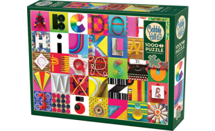 Cobble Hill Found Alphabet 1000 Piece Jigsaw