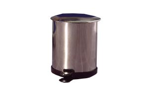 'Stainless Steel' Pedal Bin for 12th Scale Dolls House