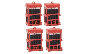 Branchline  Caged Gas Bottles (x4) 44-537 OO Gauge