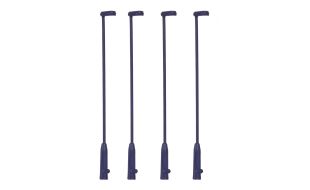 Branchline  Metal Platform Lamps (x4) 44-543 OO Gauge