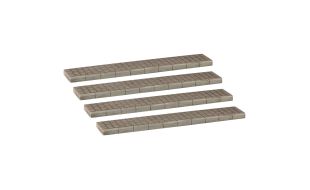 Branchline  Straight Pavements (x4) 44-563 OO Gauge