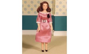 Margot in Dress Poseable Doll for 12th Scale Dolls House