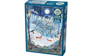 Cobble Hill Winter Woodland 500 Piece Jigsaw