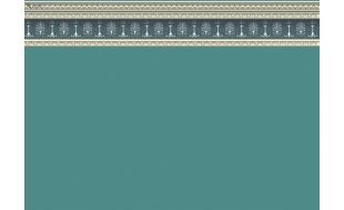 Georgian Green Dollshouse Wallpaper for 12th Scale Dolls House