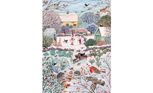 Cobble Hill Winter Holidays 500 Piece Jigsaw