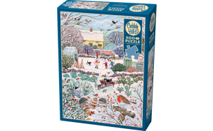 Cobble Hill Winter Holidays 500 Piece Jigsaw
