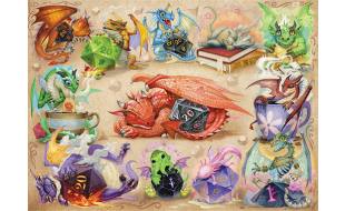 Cobble Hill D20 Dragons 500 Piece Jigsaw