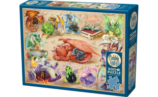 Cobble Hill D20 Dragons 500 Piece Jigsaw