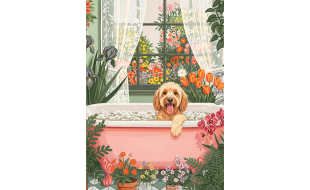 Cobble Hill Blooms & Bubbles 500 Piece Jigsaw