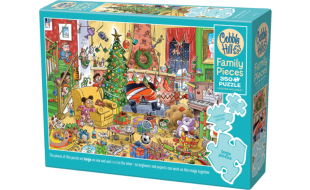 Cobble Hill Catching Santa 350 Piece Jigsaw